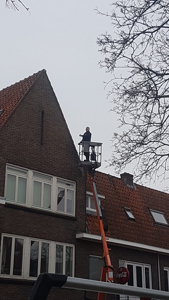  stormschade dak Groesbeek